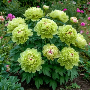 Пион Зеленые Бобы купить по цене от 610р. в интернет-магазине «Посадика» с доставкой почтой в в Козьмодемьянске и по всей России – [изображение №1].