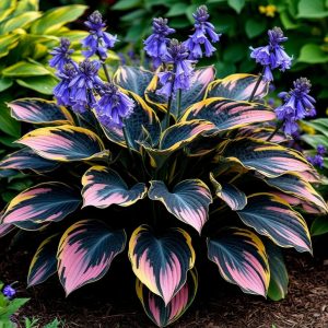 Хоста Пайн Эхо купить по цене от 699р. в интернет-магазине «Посадика» с доставкой почтой в в Козьмодемьянске и по всей России – [изображение №1].